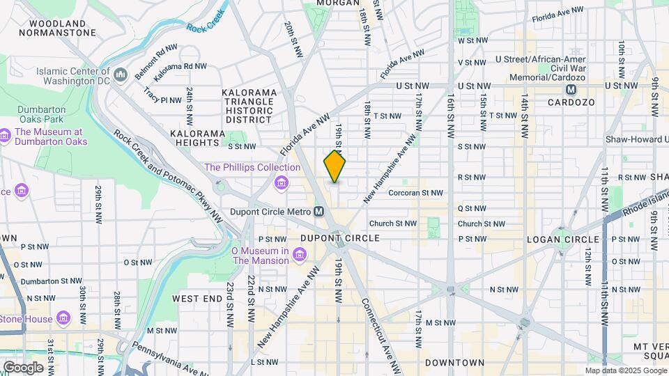 1630 19th St NW Map and Location Details