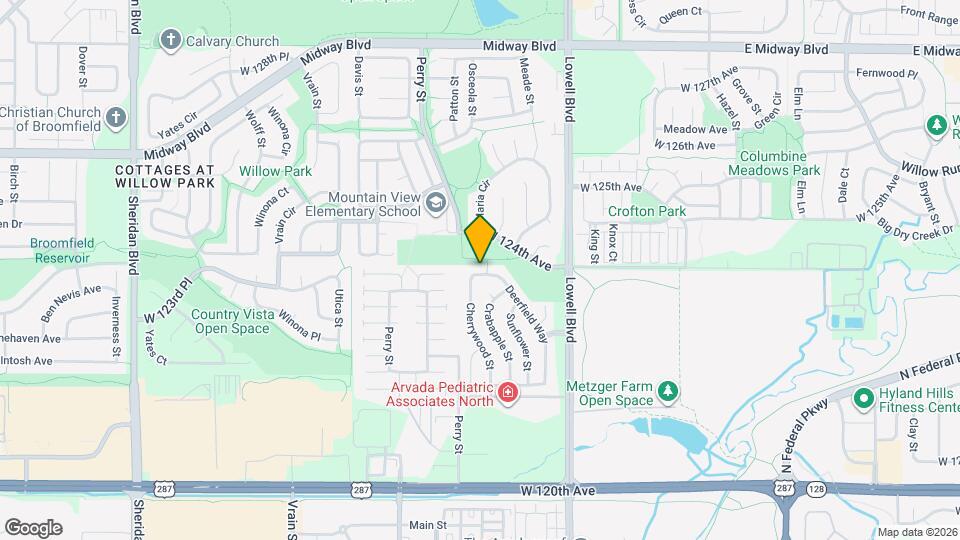 12328 Deerfield Way Map and Location Details