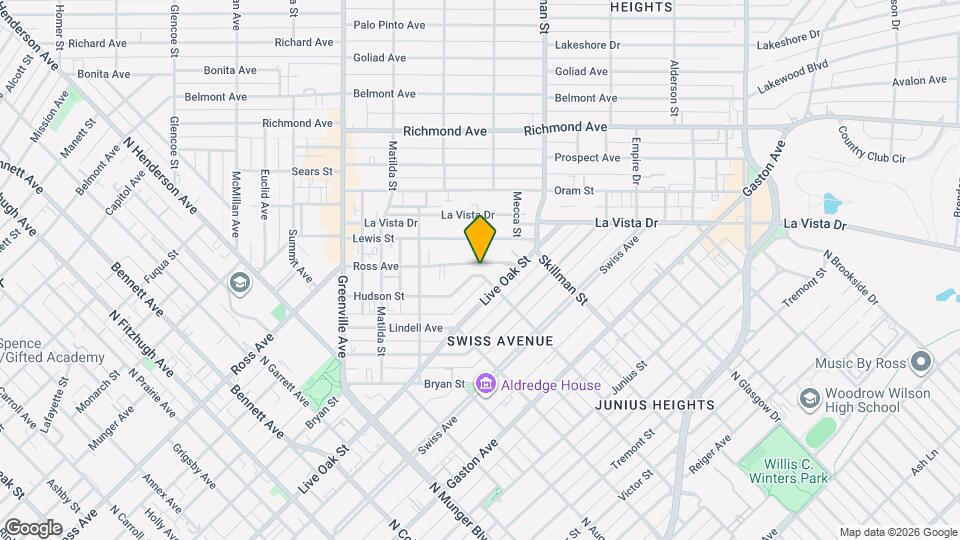 6113 Hudson St Map and Location Details