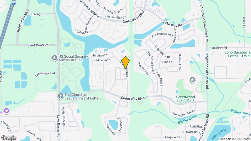 542 Queensbridge Dr Mapa y Detalles de la Ubicación