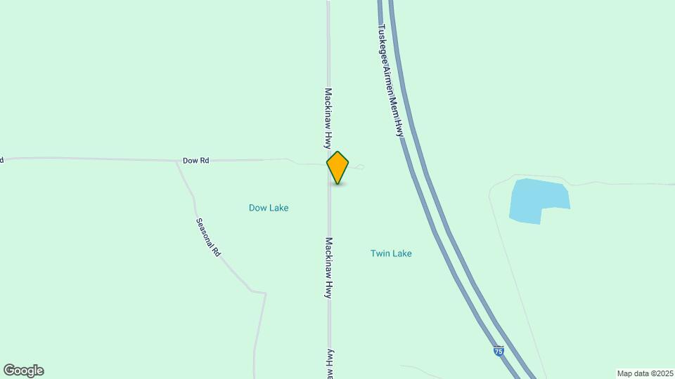 10944 N Mackinaw Hwy Map and Location Details