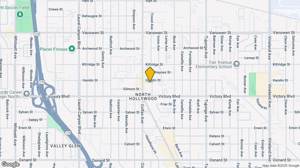 6449 Troost Ave Map and Location Details