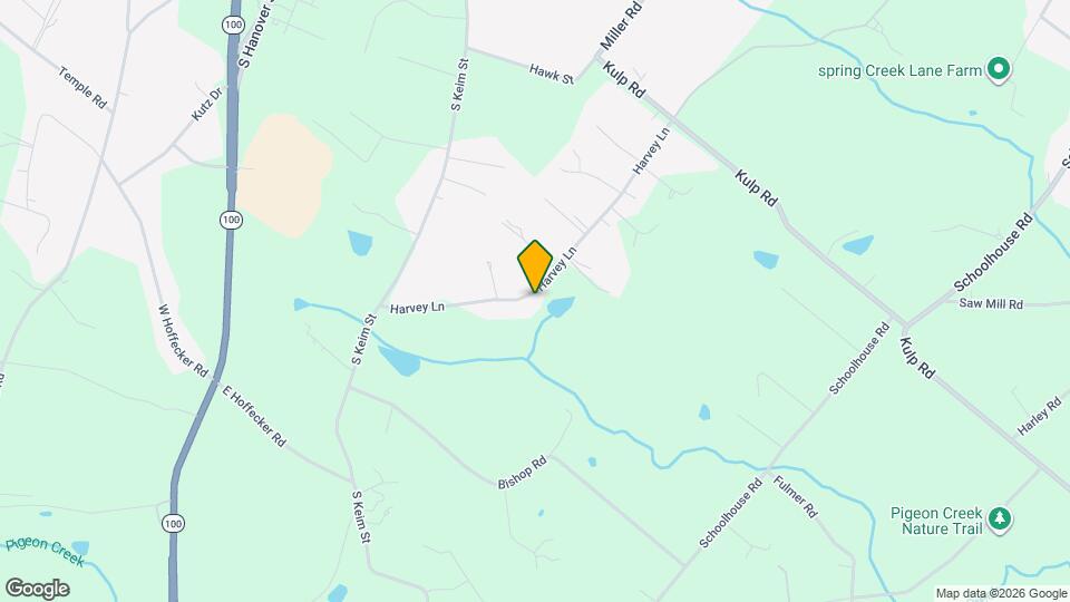 1520 Harvey Ln Mapa y Detalles de la Ubicación