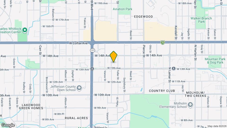 1342 Upham St Map and Location Details