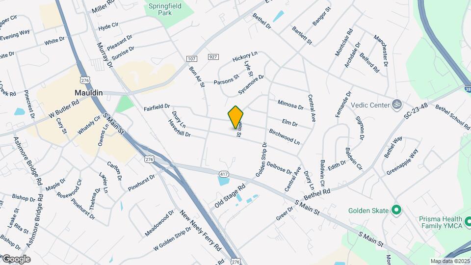 211 Drury Ln Map and Location Details