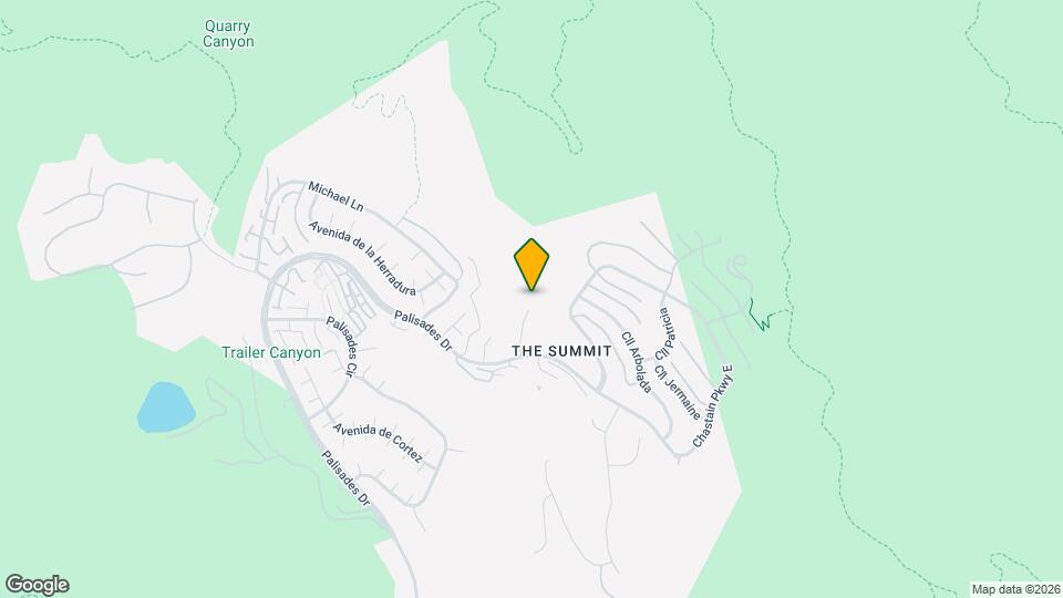 1450 Cuesta Linda Dr Map and Location Details