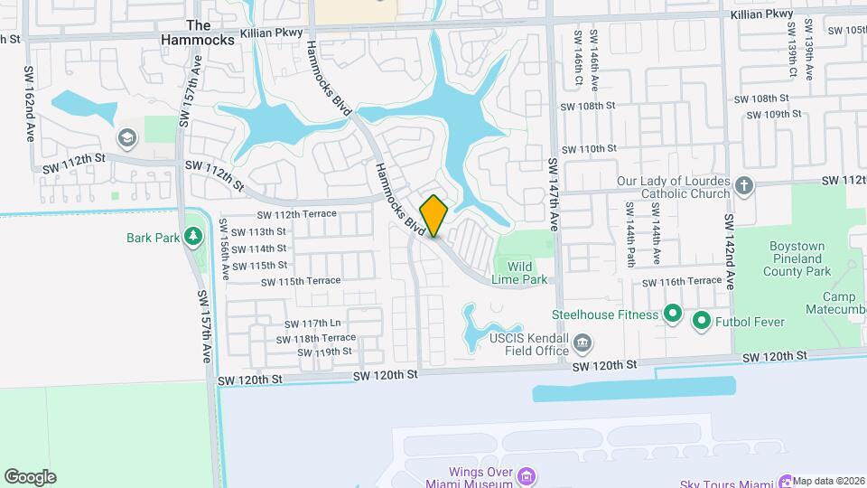15075 SW 113th Terrace Map and Location Details