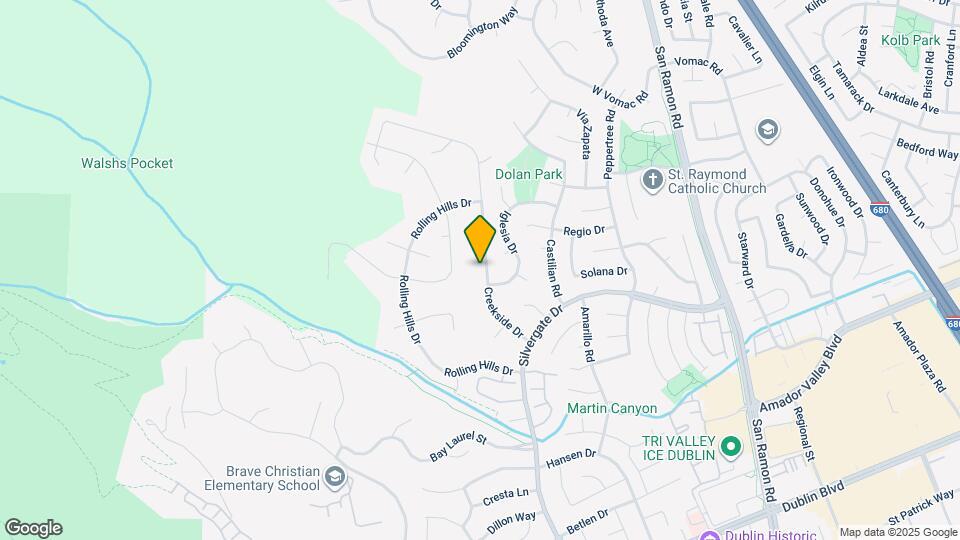 7940 Creekside Dr Map and Location Details