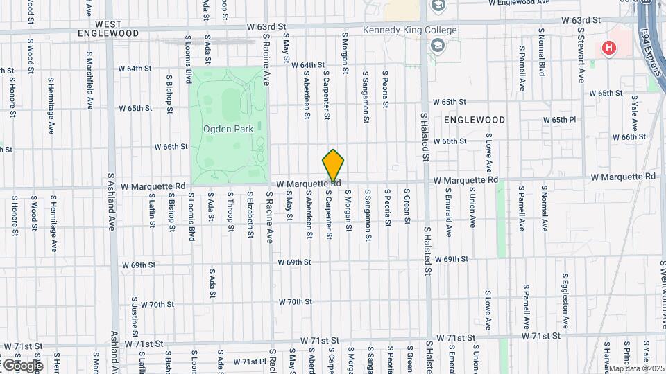 6701 S Carpenter St Mapa y Detalles de la Ubicación