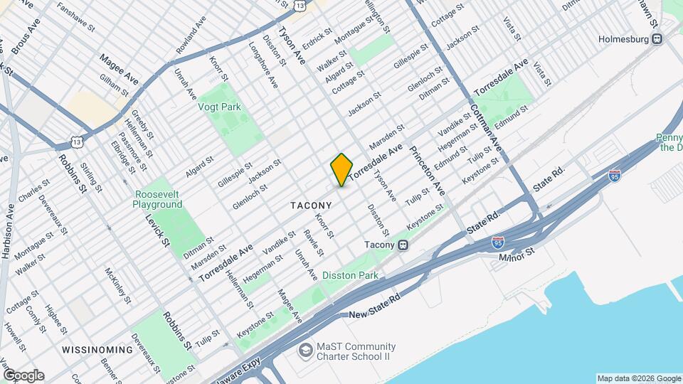 4705 Longshore Ave Map and Location Details