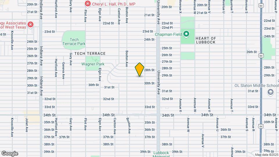 2607 29th St Map and Location Details