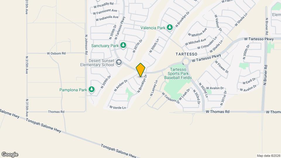30731 W Monterey Dr Map and Location Details
