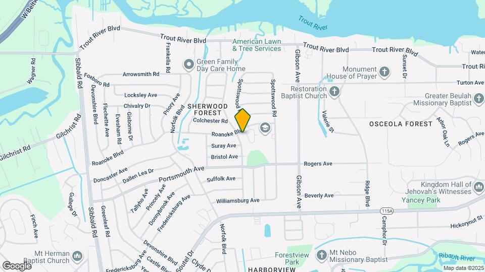 9421 Waynesboro Ave Map and Location Details