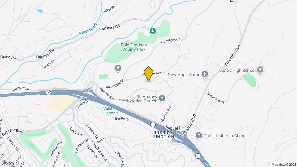 9705 Monroe Ave Map and Location Details