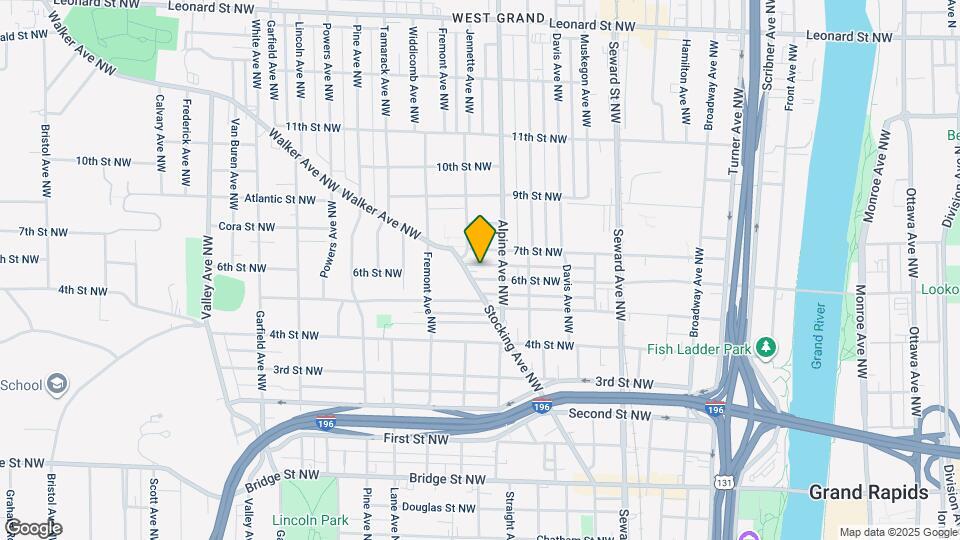 821 6th St NW, Unit #2 South Map and Location Details