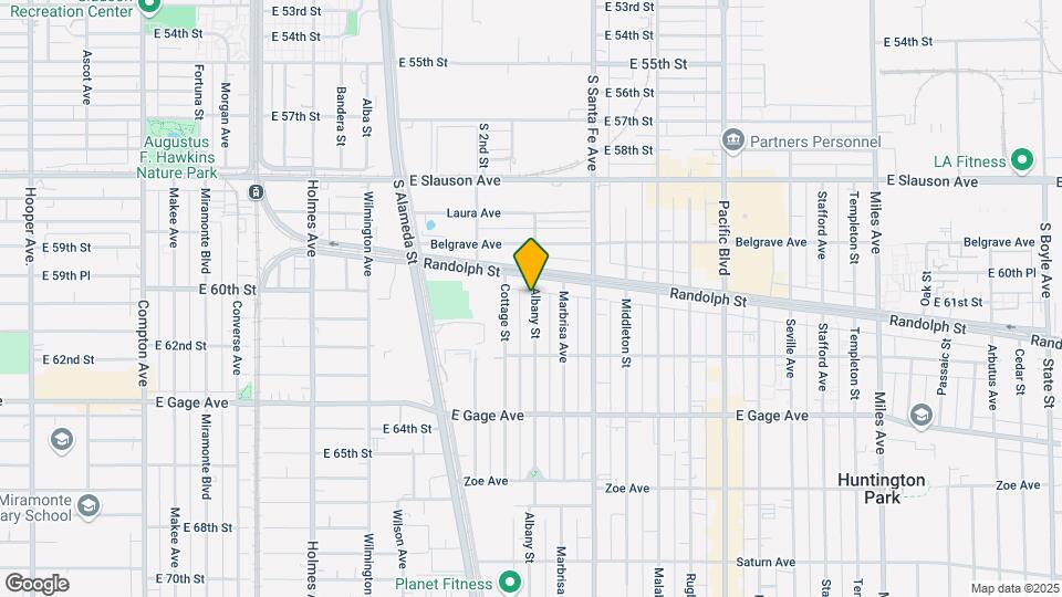 6121 Albany St Map and Location Details