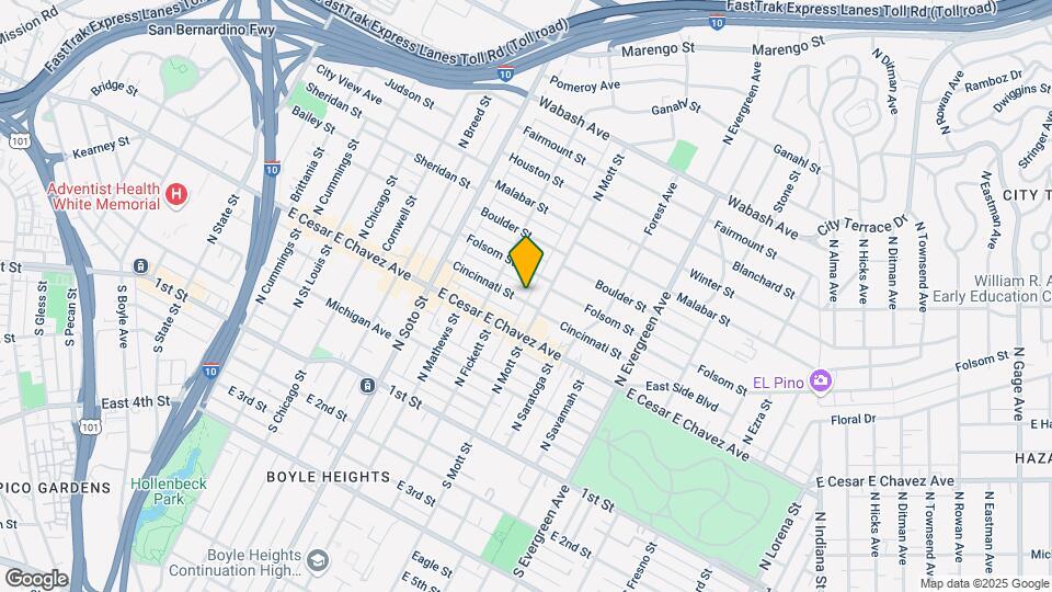 2537 Cincinnati St Map and Location Details