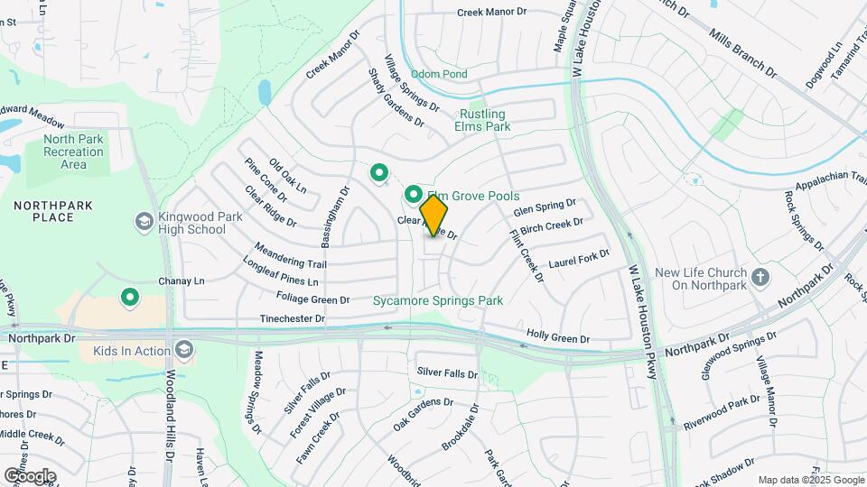 2921 Sycamore Springs Dr Map and Location Details