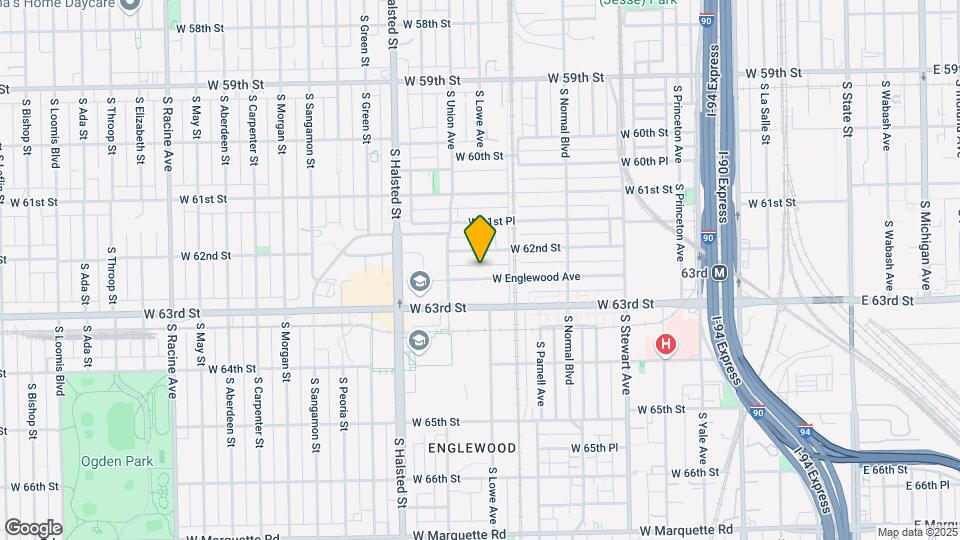 632 W Englewood Ave Map and Location Details