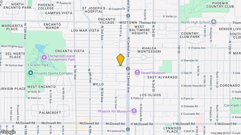 17 W Vernon Ave, Unit 610 Map and Location Details