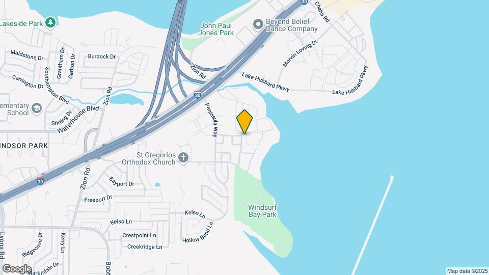 5114 Shoregate Dr Map and Location Details