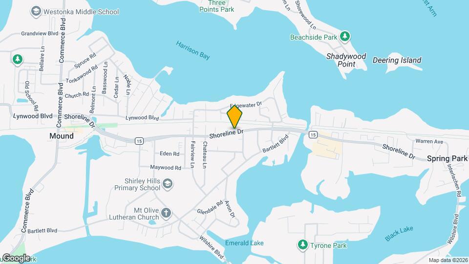 Shoreline Place Apartments Map and Location Details