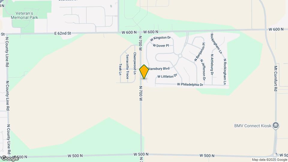 5622 N Peppereel Way Map and Location Details