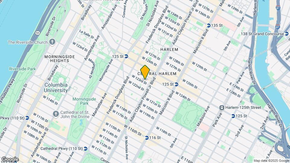 209 W 123rd St Map and Location Details