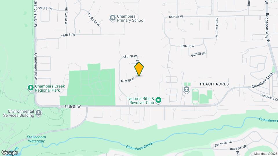 8702 61st St W Map and Location Details