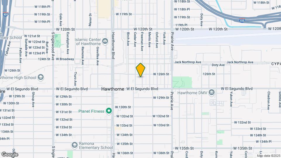 12629 Freeman Ave Mapa y Detalles de la Ubicación