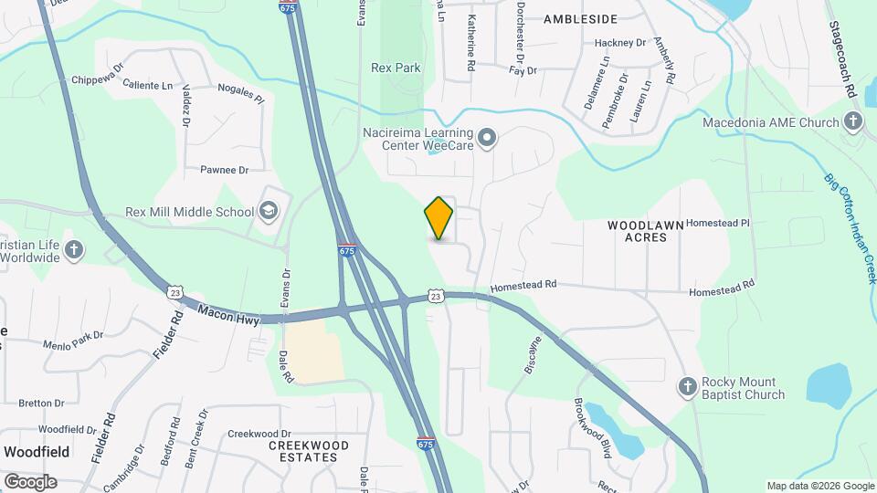 6347 Ellenwood Dr Mapa y Detalles de la Ubicación