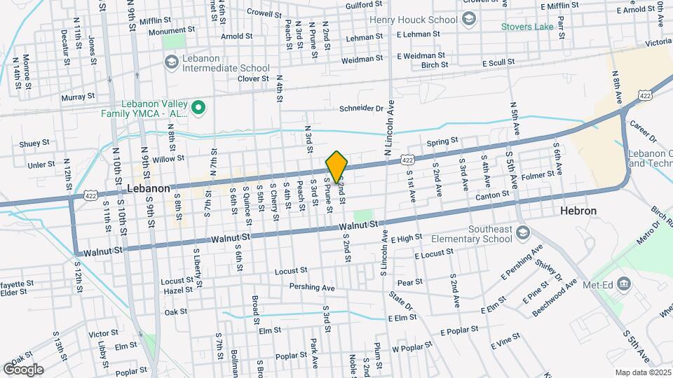 27 S 2nd St Mapa y Detalles de la Ubicación