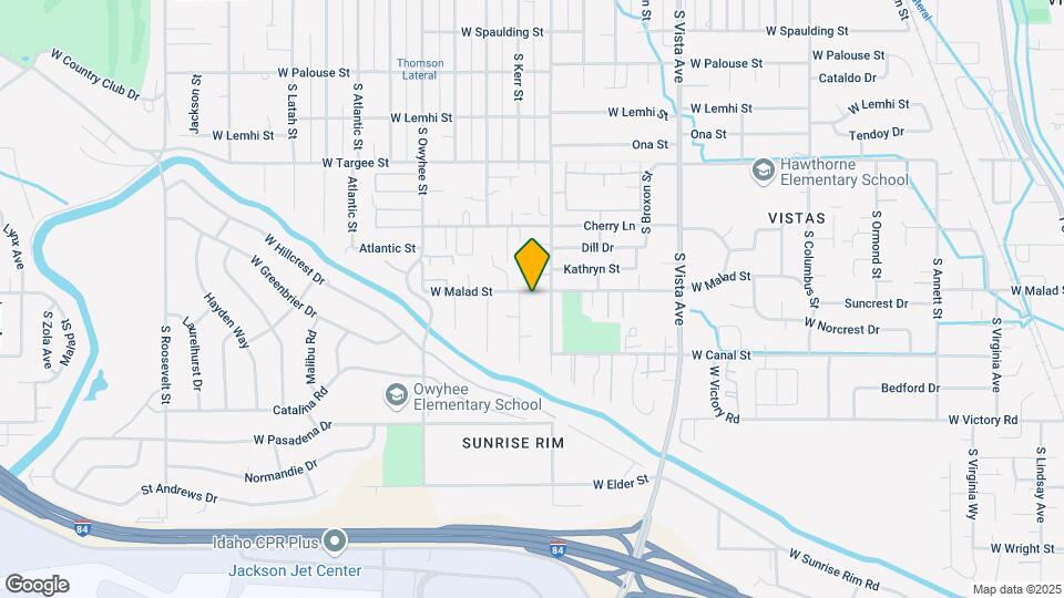 3033 W Malad St Map and Location Details