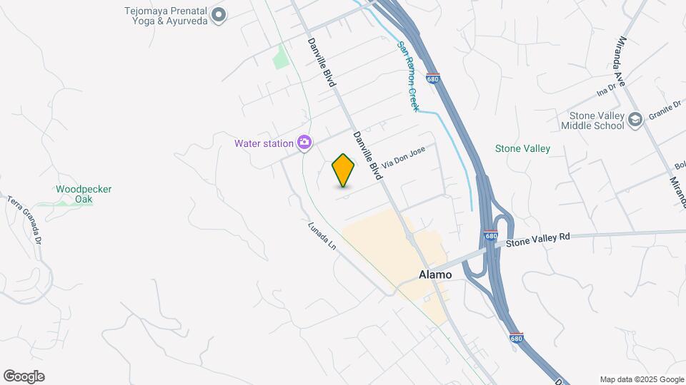 1588 Alamo Way Map and Location Details