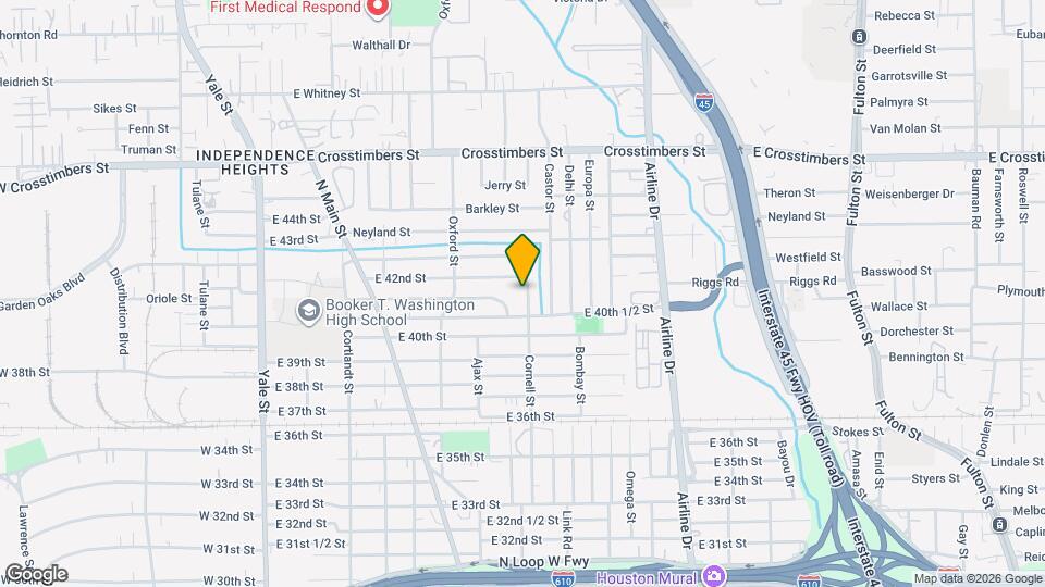 4039 Cornell St Map and Location Details