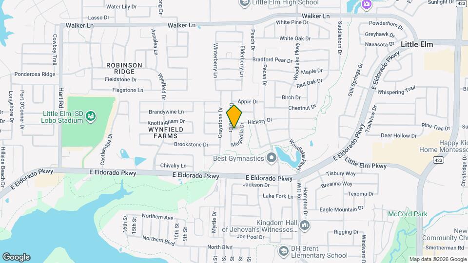 2323 Dogwood Dr Map and Location Details