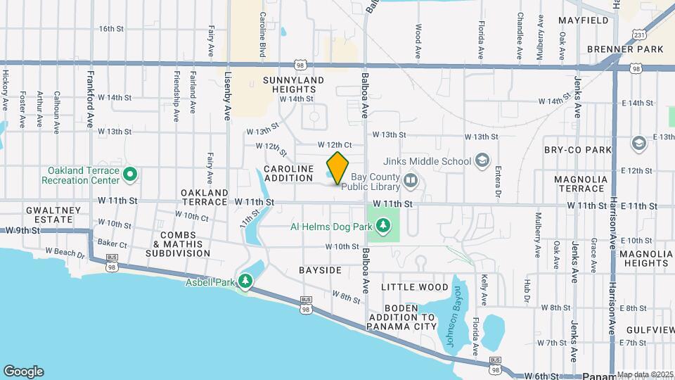 1021 11th Ct Map and Location Details