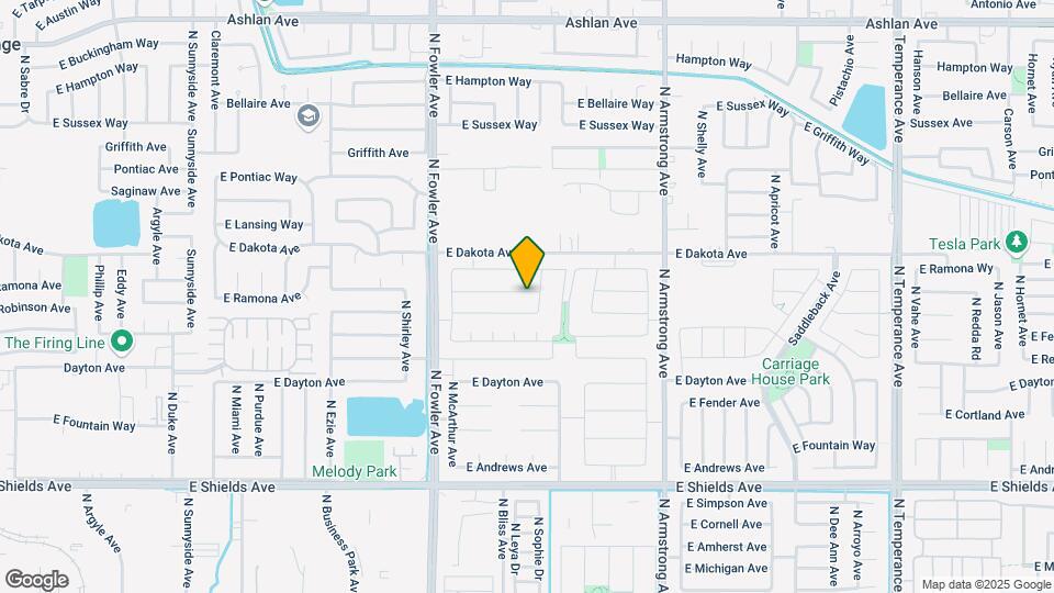 6203 E Giavanna Ave Map and Location Details