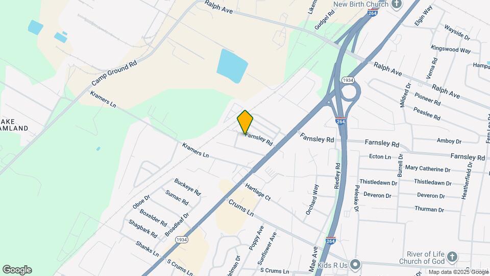 3328 Farnsley Rd Map and Location Details