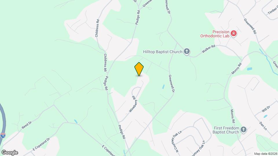 1582 Cider Ln Mapa y Detalles de la Ubicación