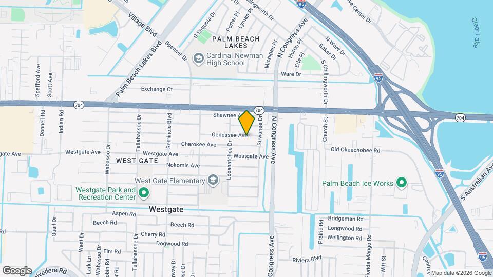 2422 Genessee Ave Map and Location Details