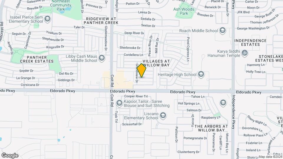 13147 Box Elder Ln Map and Location Details