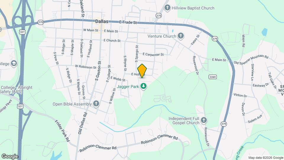 508 E Webb St Map and Location Details