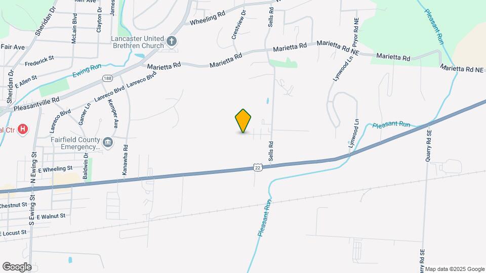 1870 Deerfield Ct Map and Location Details