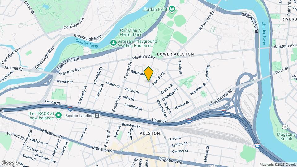 11 Appian Way, Unit 1 Map and Location Details