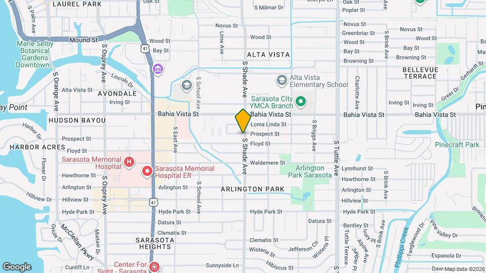 2374 Prospect St Map and Location Details