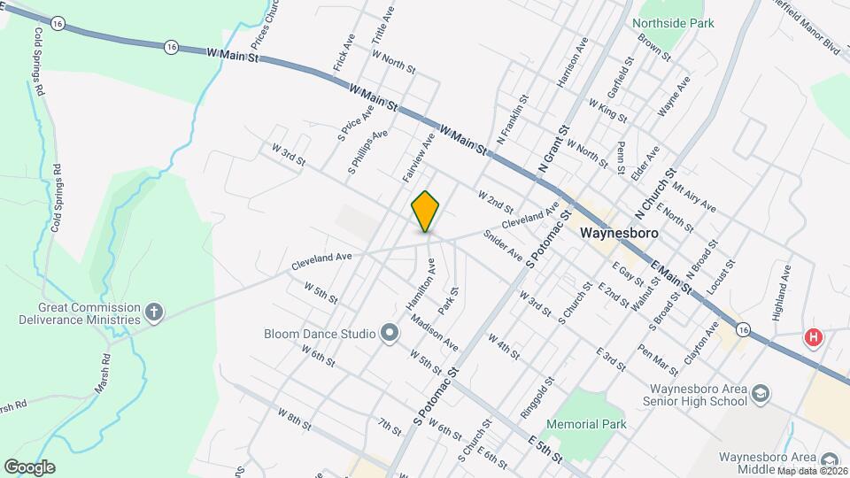 174 Hamilton Ave Mapa y Detalles de la Ubicación