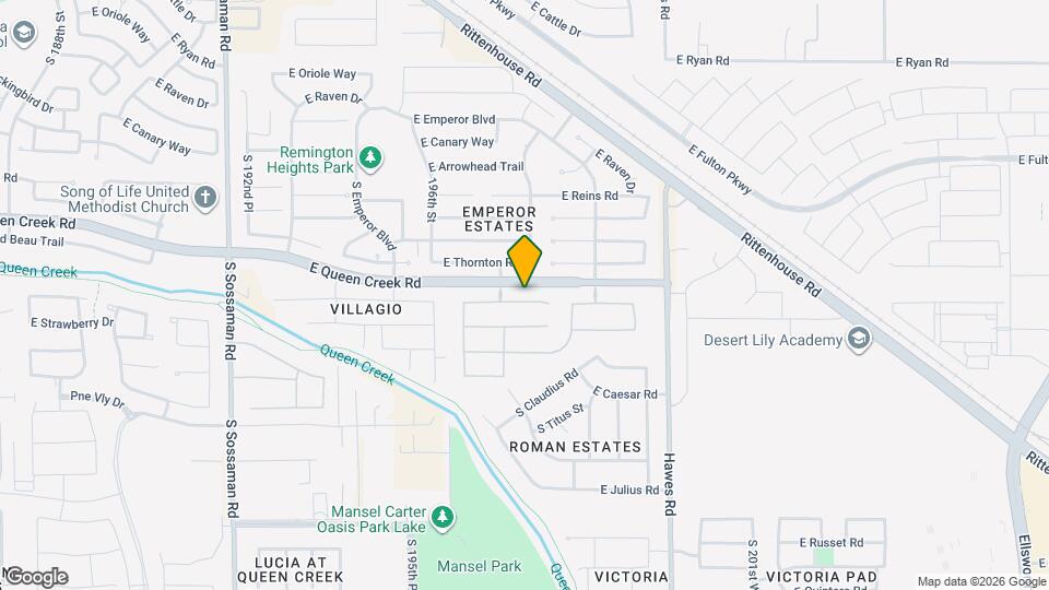 19750 E Apricot Ct Map and Location Details