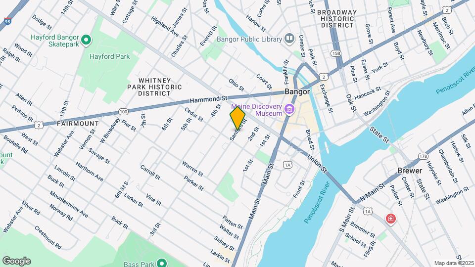 36 Sanford St Mapa y Detalles de la Ubicación