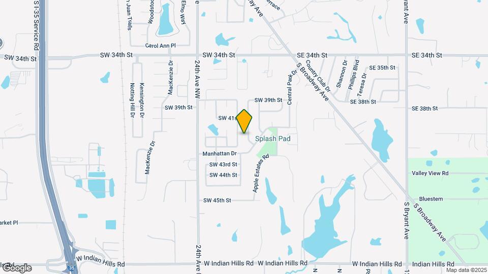 4129 Queens Dr Map and Location Details